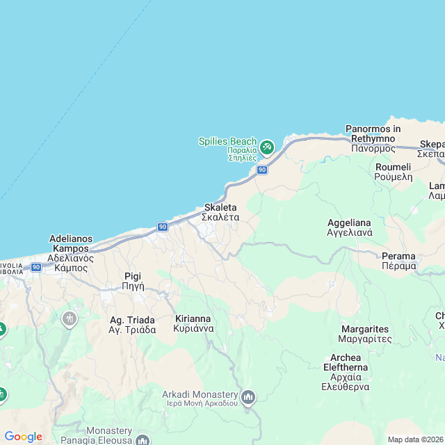 Approximate location