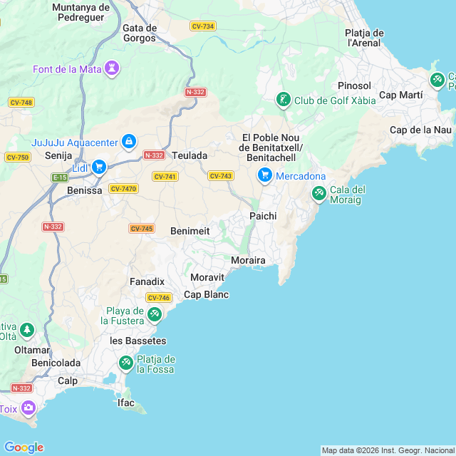 Approximate location