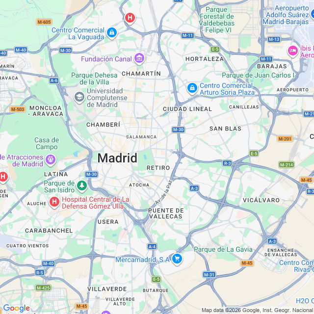 Approximate location