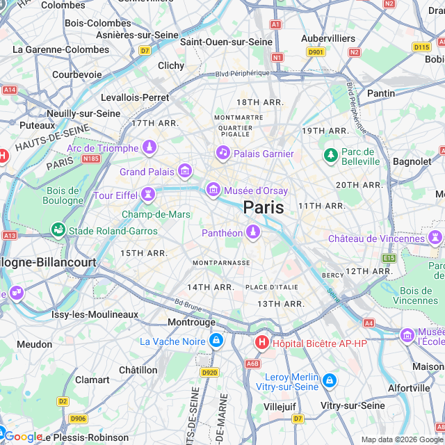 Approximate location