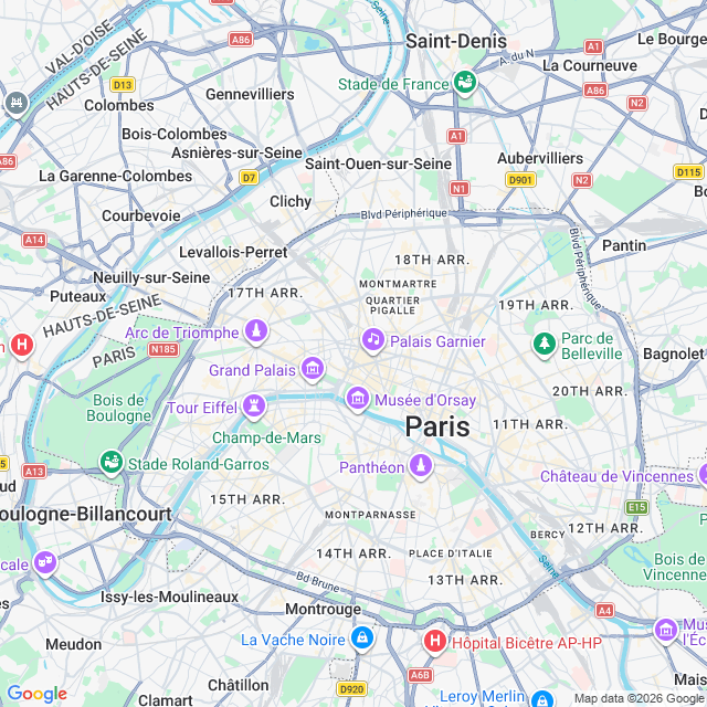 Approximate location
