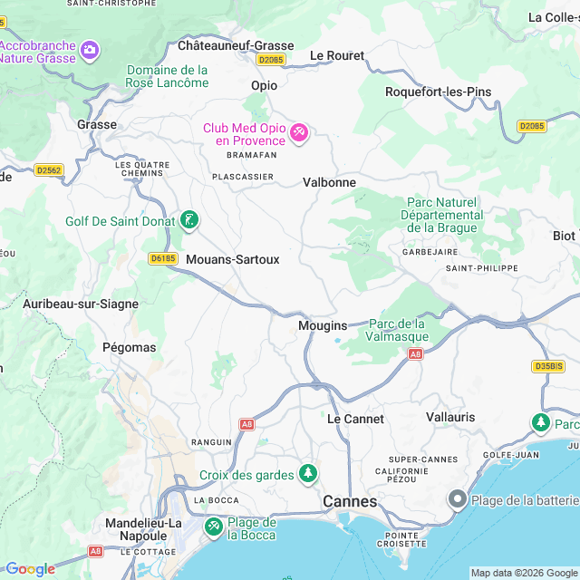 Approximate location