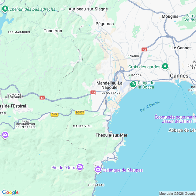 Approximate location