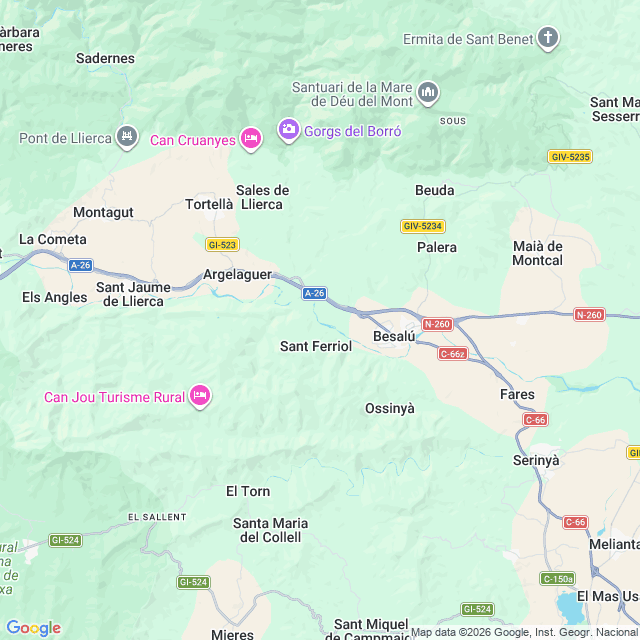 Approximate location