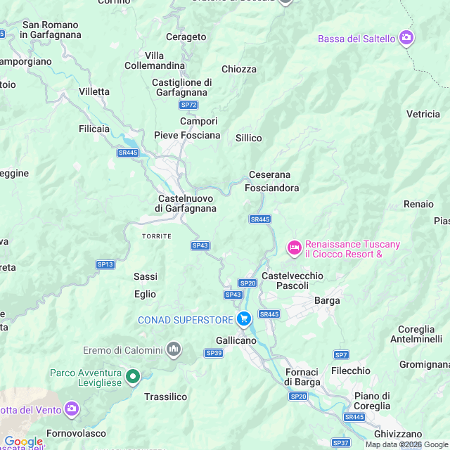 Approximate location