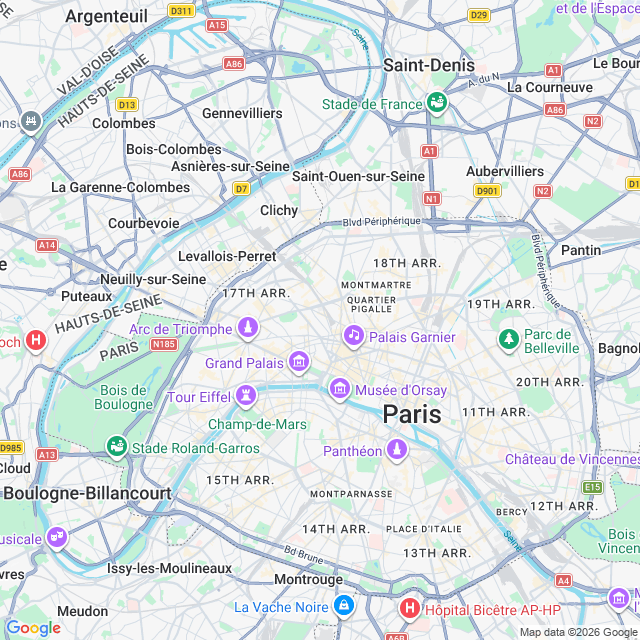 Approximate location