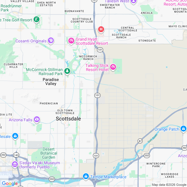 Approximate location