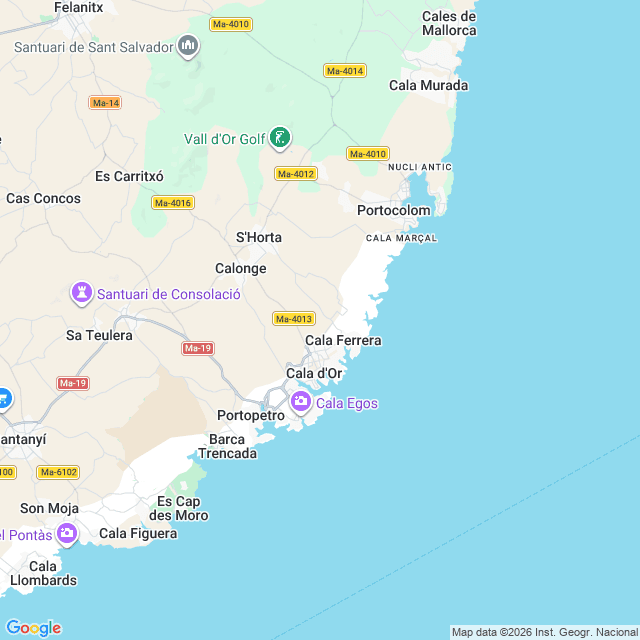 Approximate location