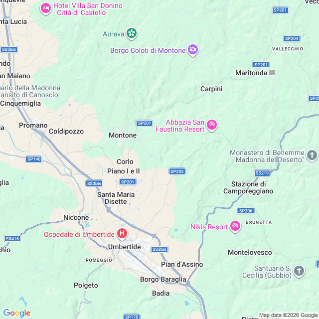 Approximate location