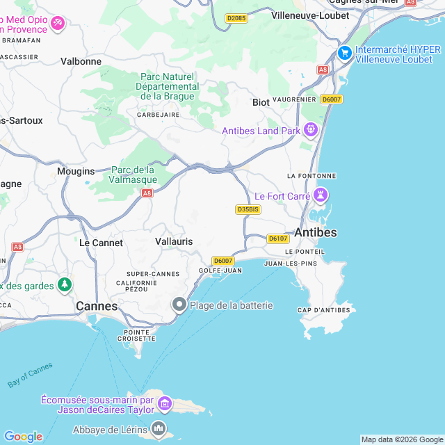 Approximate location