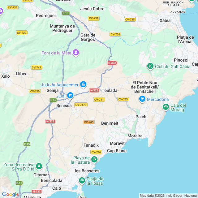 Approximate location