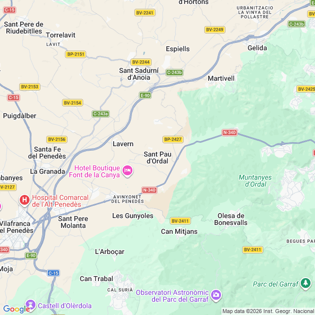 Approximate location