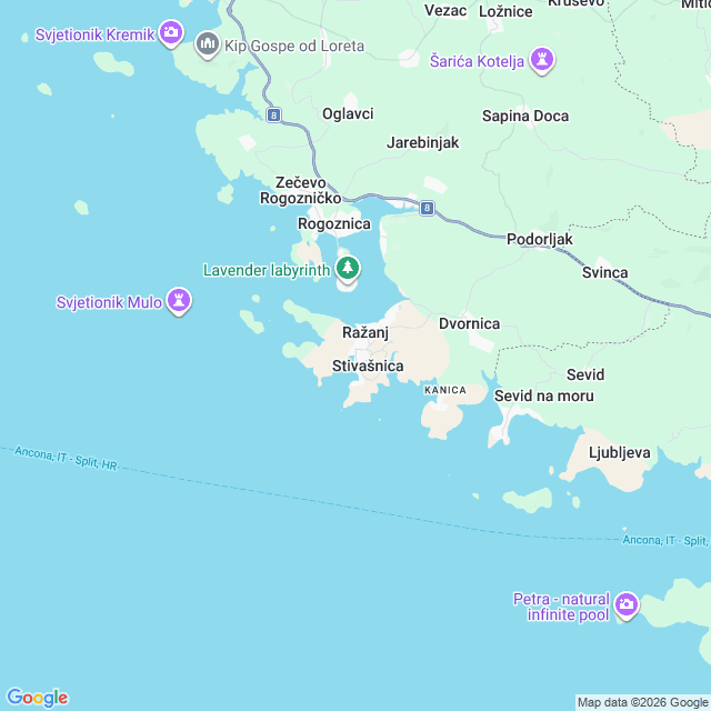 Approximate location