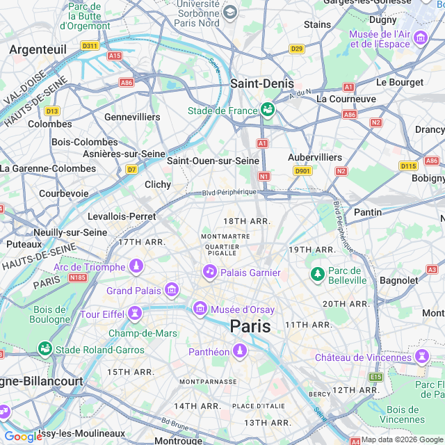 Approximate location