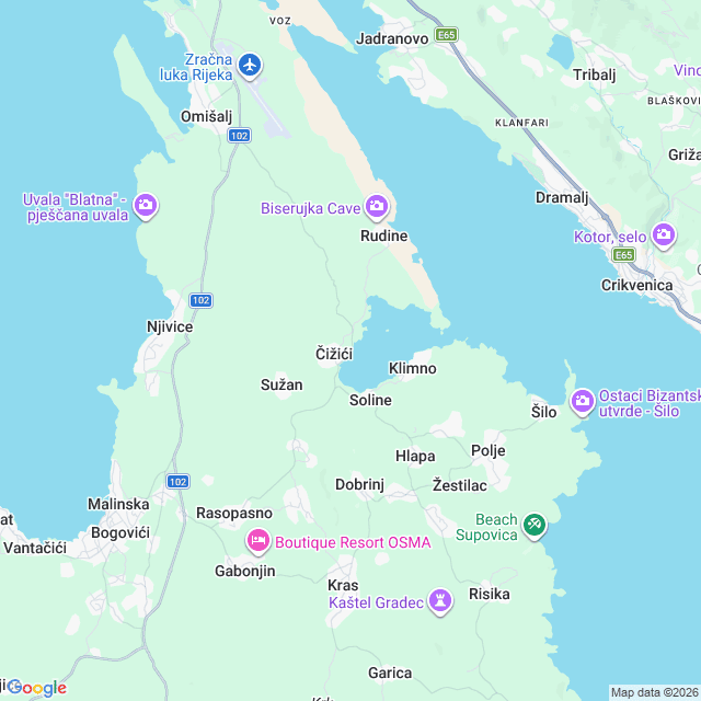 Approximate location
