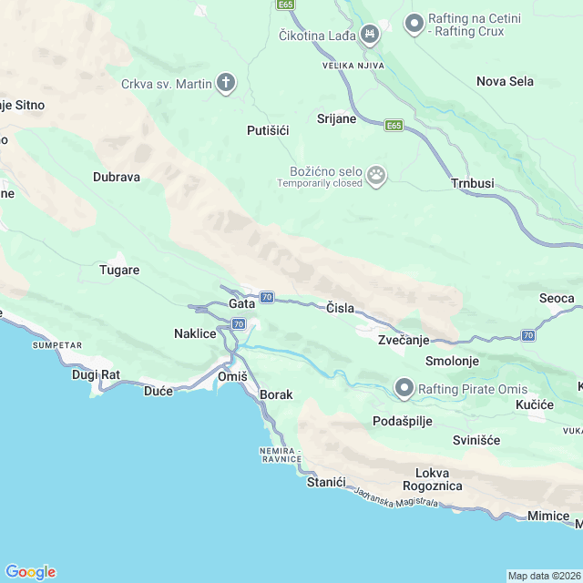 Approximate location