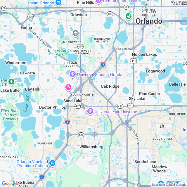 Approximate location