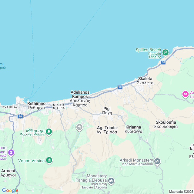 Approximate location