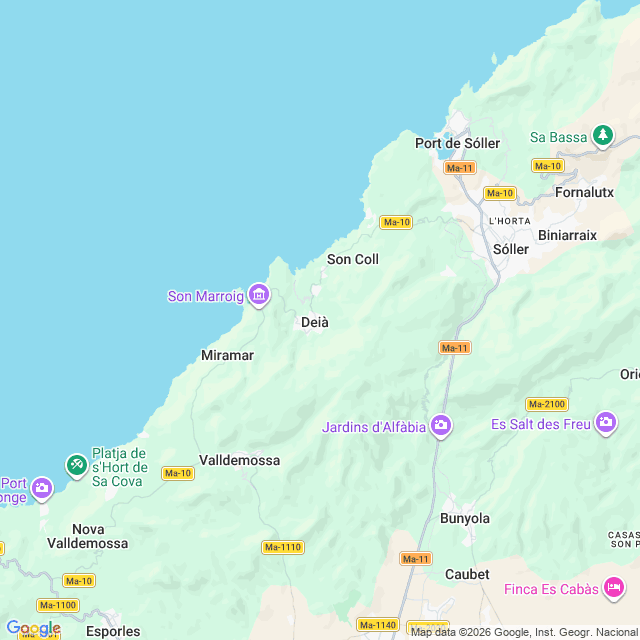 Approximate location