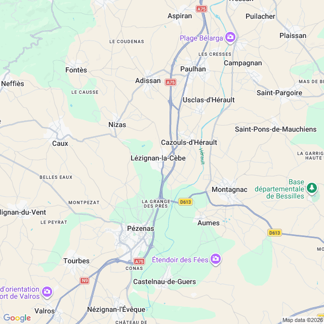 Approximate location