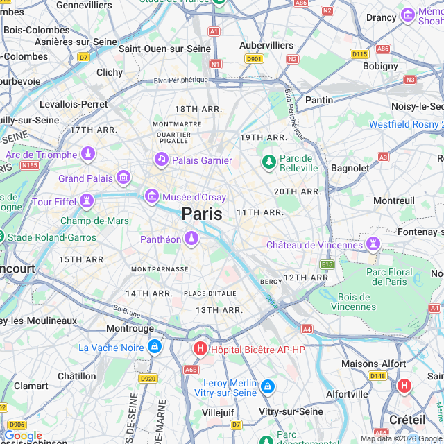Approximate location