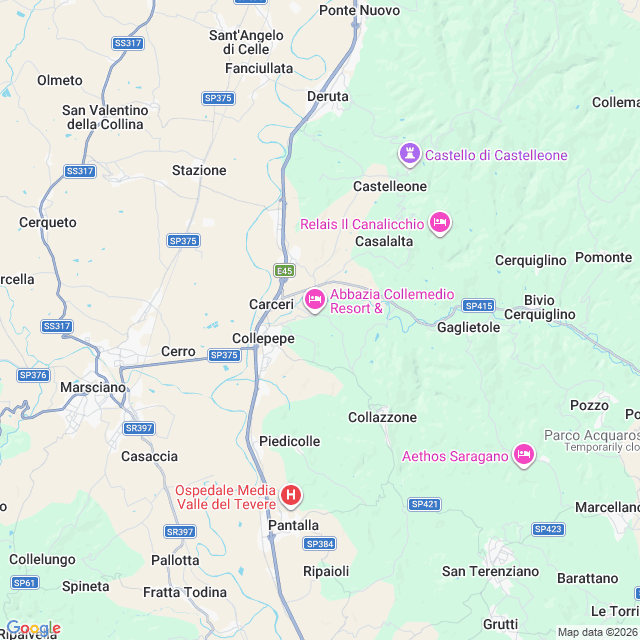 Approximate location