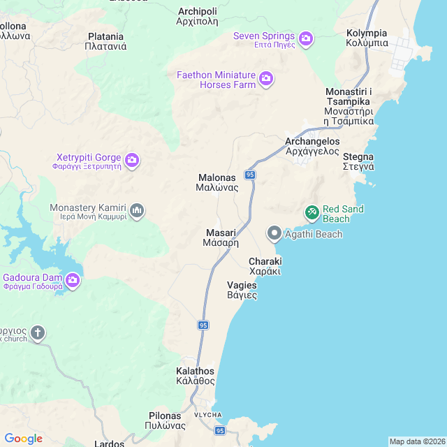 Approximate location