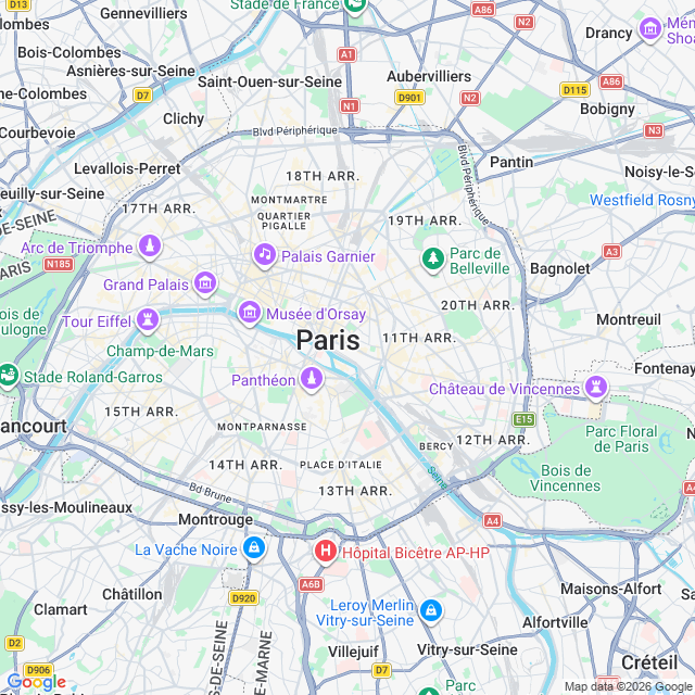 Approximate location