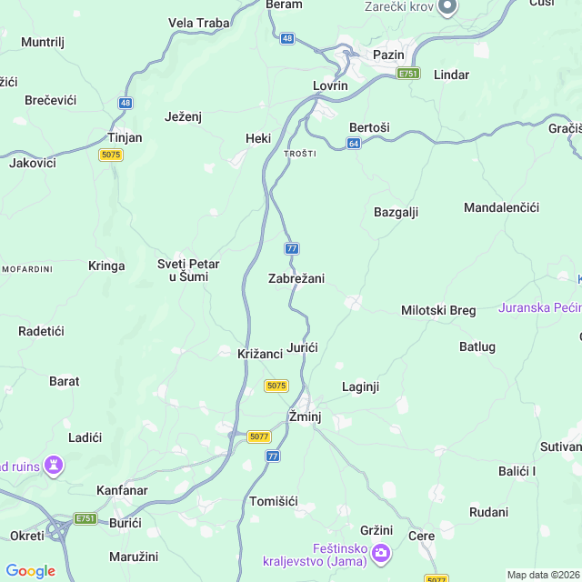 Approximate location