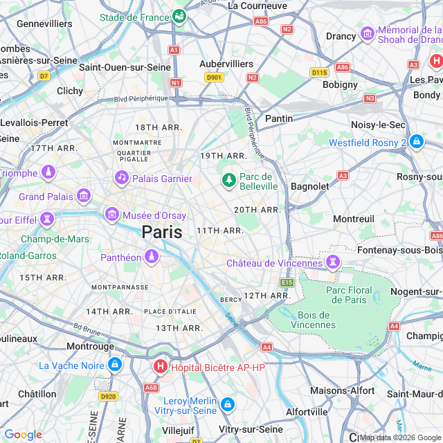 Approximate location