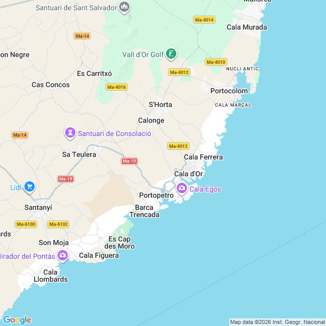 Approximate location