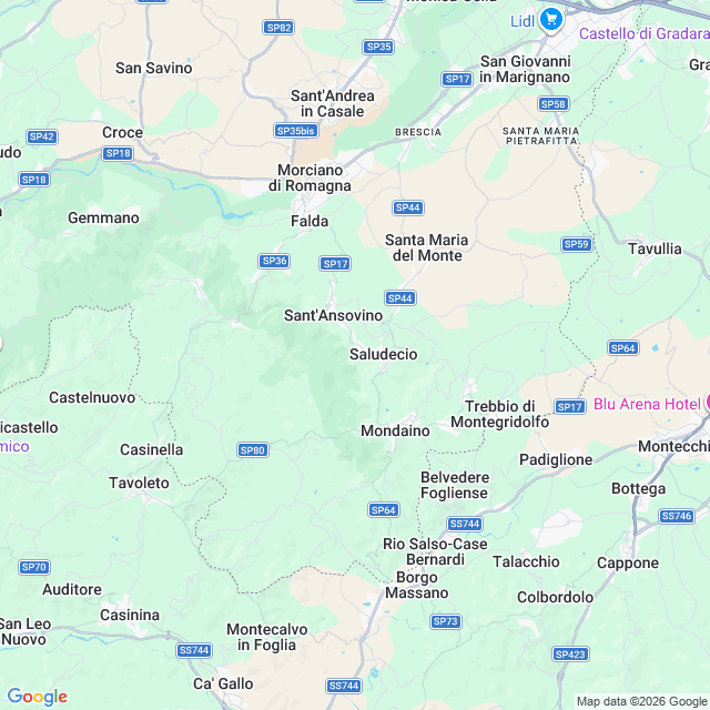 Approximate location
