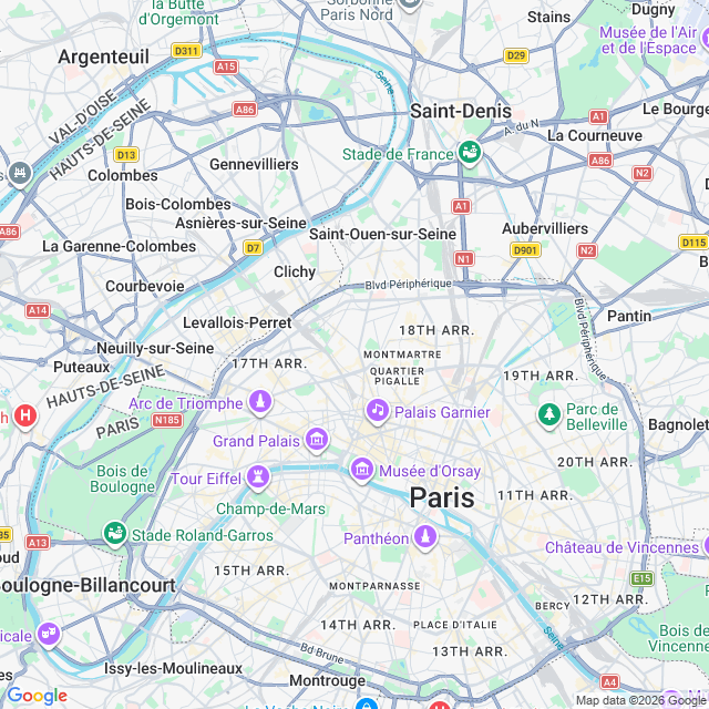 Approximate location