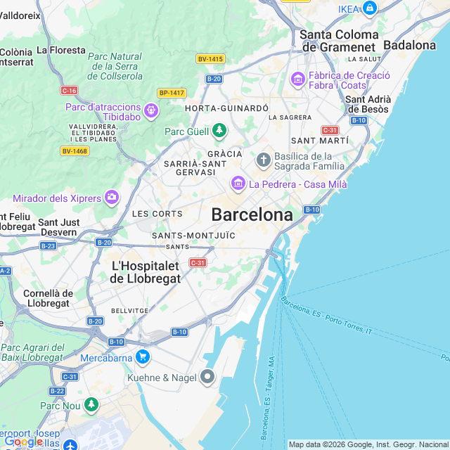 Approximate location