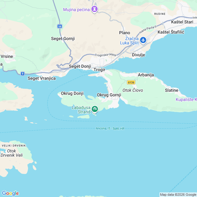 Approximate location