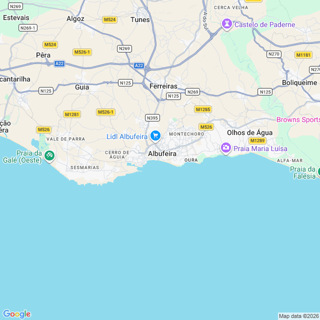 Approximate location