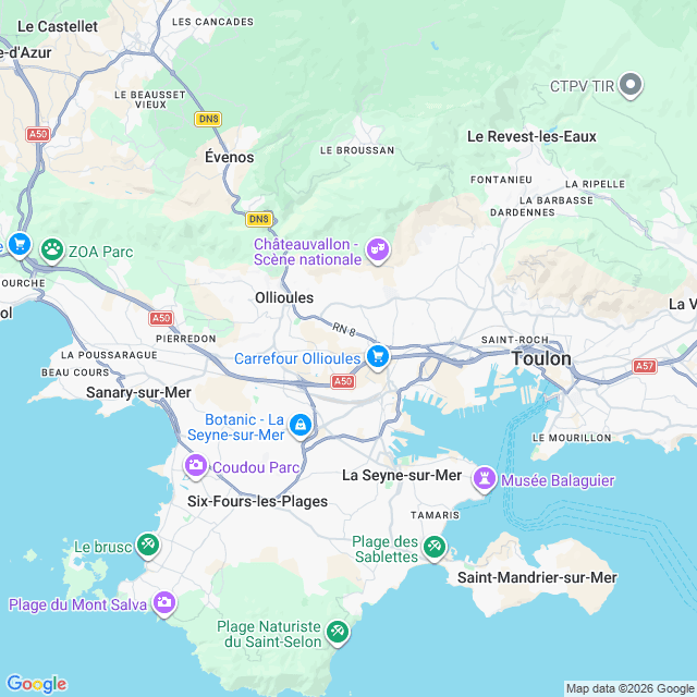 Approximate location
