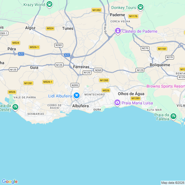 Approximate location