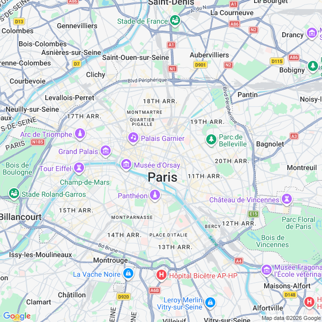 Approximate location
