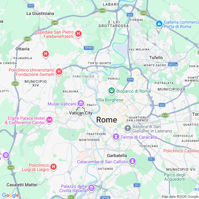 Approximate location
