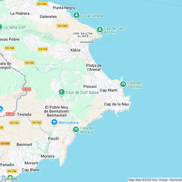 Approximate location