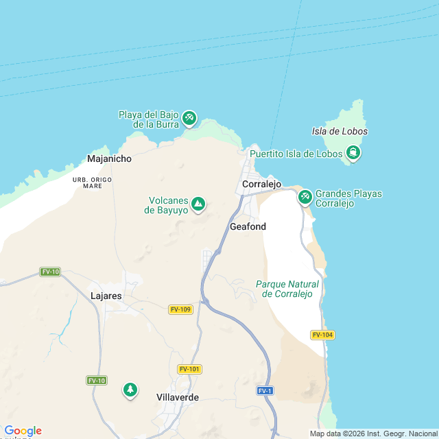 Approximate location