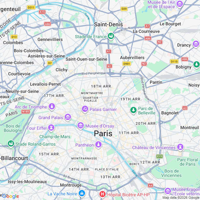 Approximate location