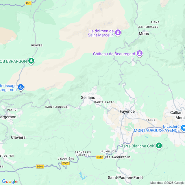 Approximate location