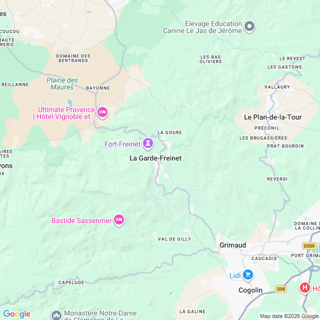 Approximate location