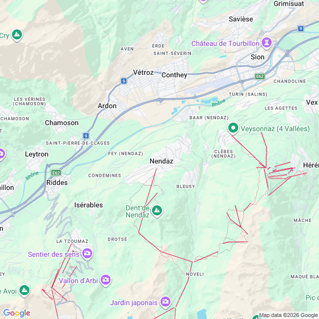 Approximate location