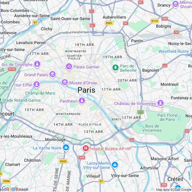 Approximate location