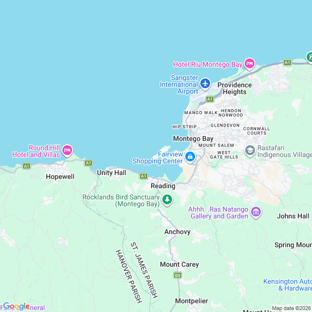 Approximate location