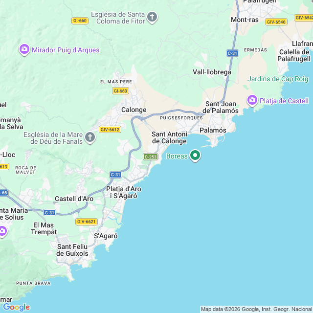 Approximate location