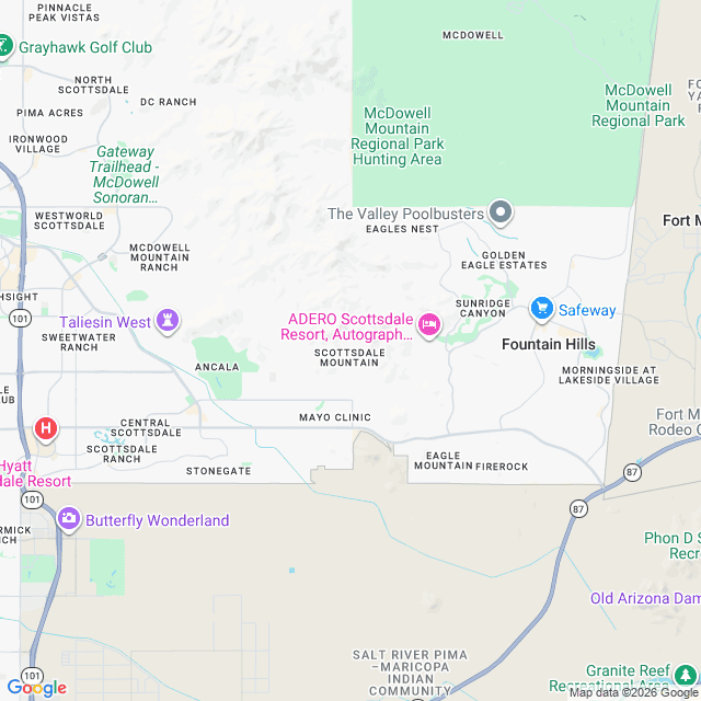 Approximate location